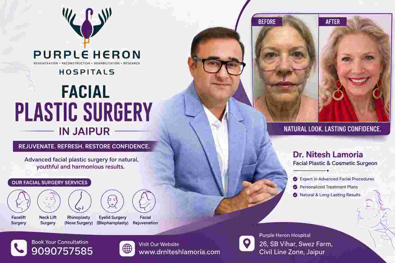 Facial Plastic Surgery in Jaipur
