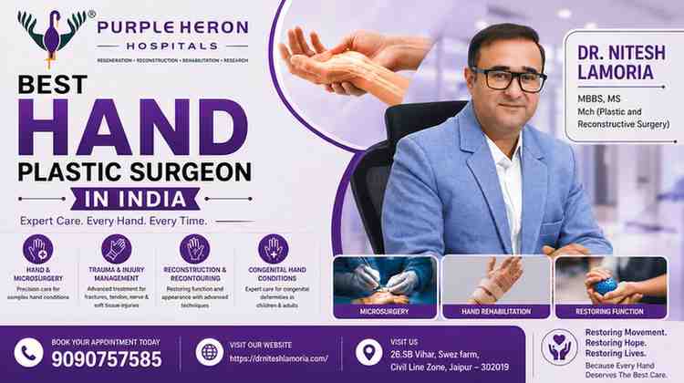 Best Hand Plastic Surgeon in India